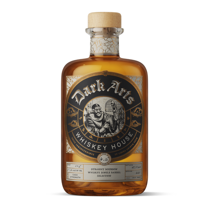Dark Arts Barely Legal Bourbon 7 year Whiskey 112.2 Proof 750ml