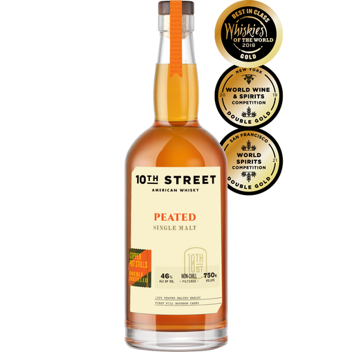 10th Street Distillers Cut, Peated Single Malt