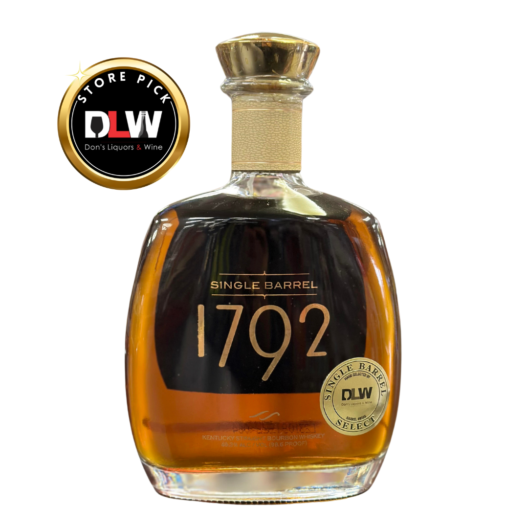 1792 Single Barrel DLW Store Pick Bourbon - Whiskey - Dons Liquors