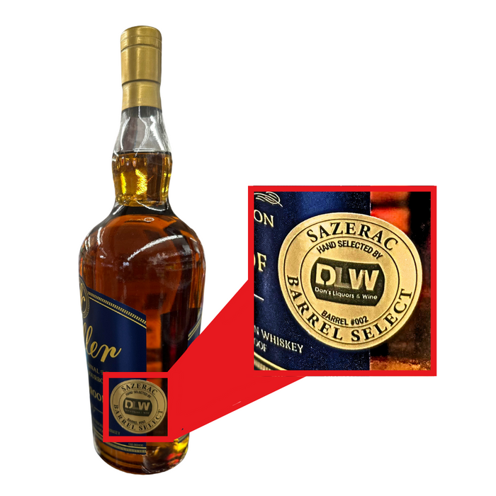 W. L. Weller Full Proof Single Barrel DLW Store Pick Bourbon Whiskey 750ml