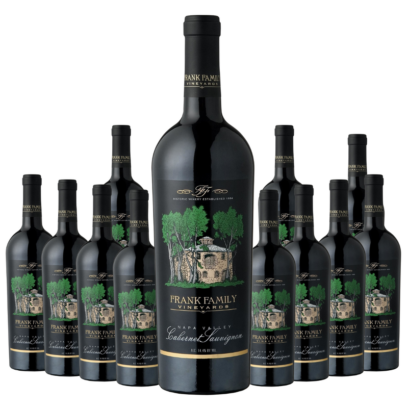 2021 Frank Family Vineyards Napa Valley Cabernet Sauvignon 12 Bottle Case