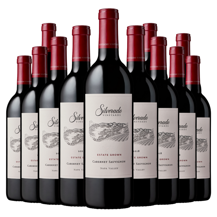 2022 Silverado Vineyards Cabernet Sauvignon Napa Valley 12 Bottle Case - Free Shipping
