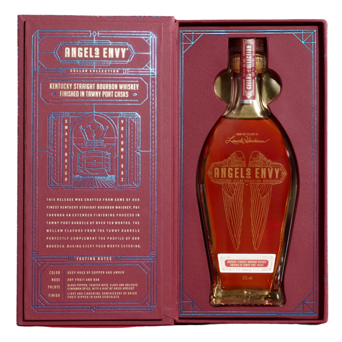 Angels Envy Cellar Collection Volume 1-3 Oloroso - Tawny - Madeira Whiskey 375ml - 3 Bottle Combo