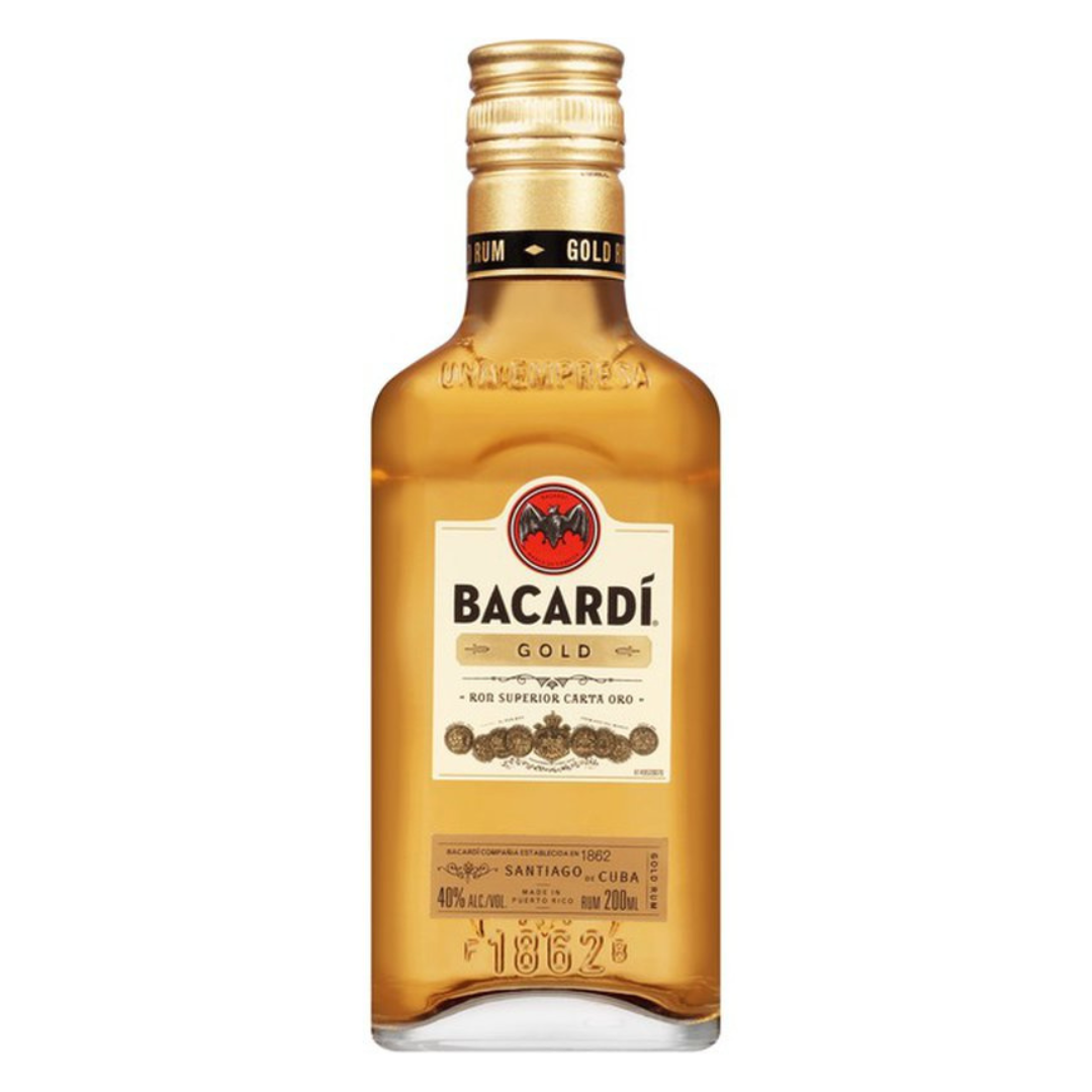 Bacardi Gold Rum 200ml Rum Dons Liquors & Wine — Don's Liquors & Wine