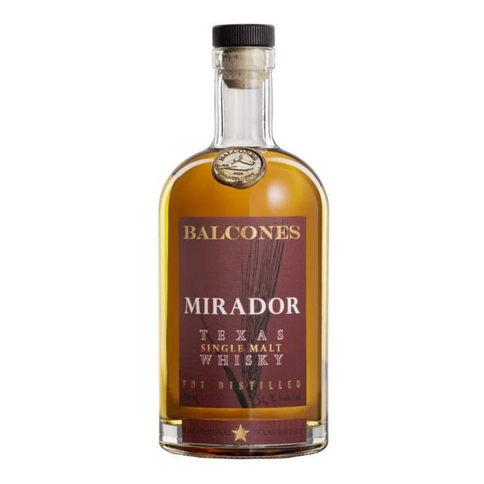 Balcones Mirador Texas Single Malt Pot Distilled Whisky