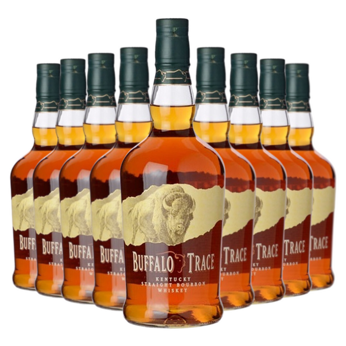 Buffalo Trace Bourbon Whiskey 1L 9 Bottle Case - Whiskey -Dons Liquors &  Wine — Don's Liquors & Wine