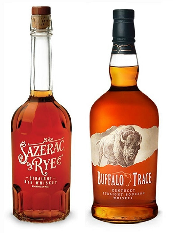 Buffalo Trace 750ml 2本セット Buffalo Trace Sazerac Rye 2 Bottle Combo- Whiskey - Dons Liquors