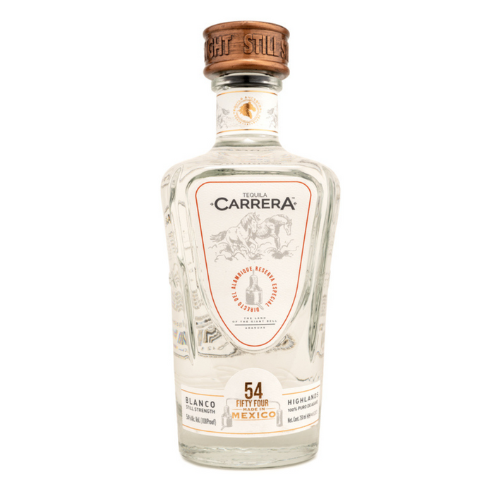 Carrera Blanco Still Strength 108 Proof Tequila 750ml