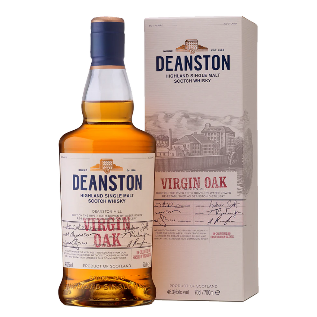 【最安値】〈DEANSTON〉VIRGIN OAK CASKSTREN Deanston Virgin Oak Single Malt Scotch Whisky 750ml - Whiskey