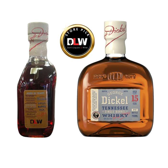 George Dickel 21 Year DLW Single Barrel Pick 750ml