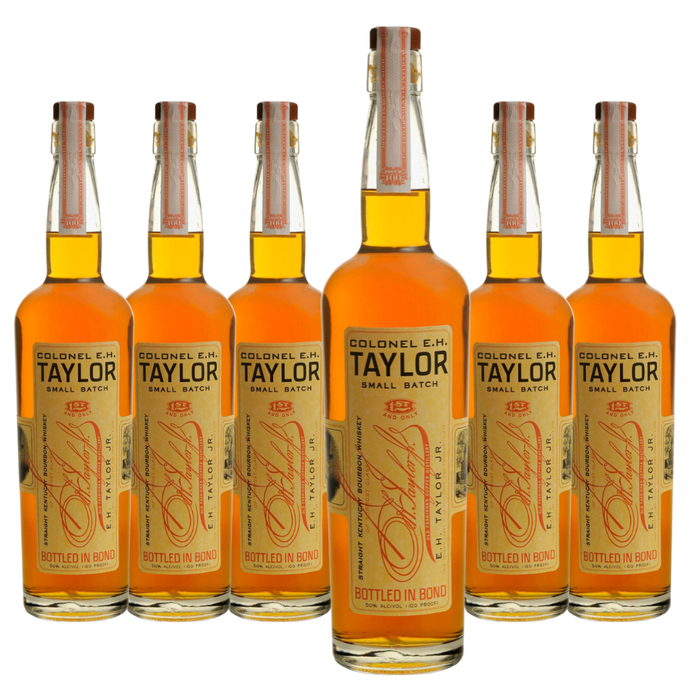 E.H. Taylor Small Batch Bourbon Whiskey 750ml 6 Bottle Case
