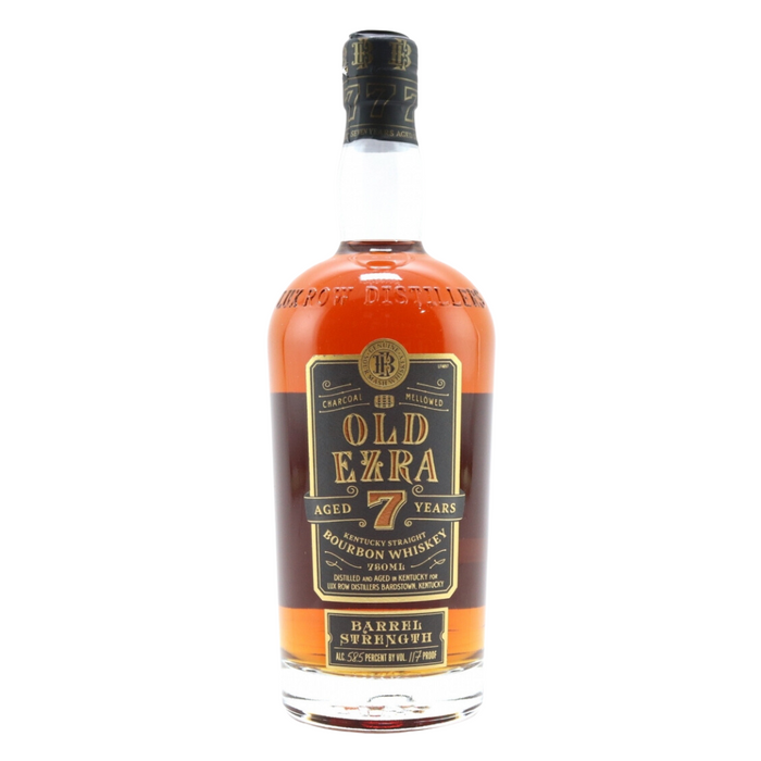 Ezra Brooks Old Ezra 7 Year Old Barrel Strength Bourbon Whiskey