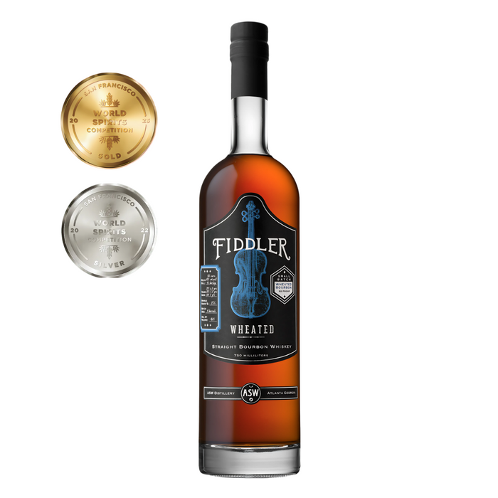 Fiddler Small Batch Wheated Bourbon Whiskey 750ml