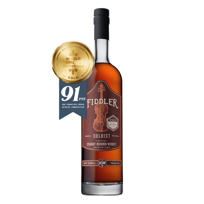 Fiddler Soloist Cask Strength Bourbon Whiskey 750ml