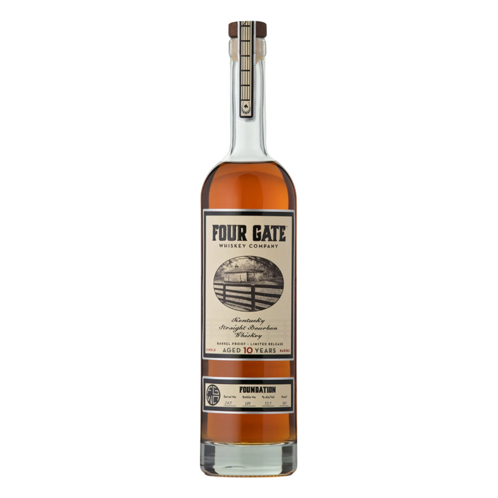 Four Gate 10 Year Barrel Proof Whiskey Limited Release 750ml