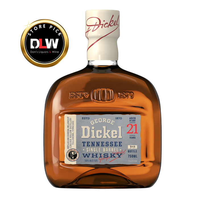 George Dickel 21 Year DLW Single Barrel Pick 750ml