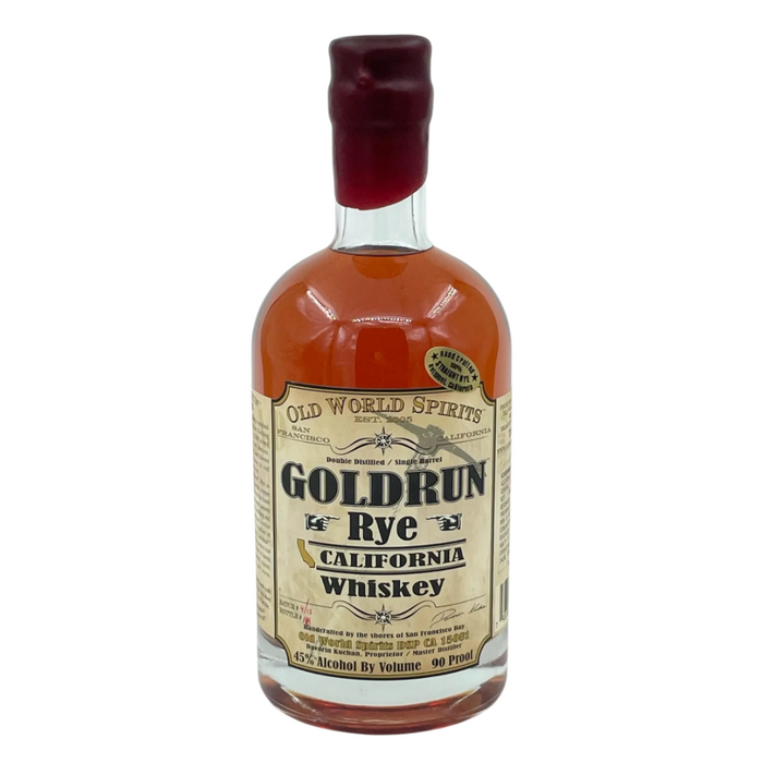 Goldrun California Rye Whiskey 750ml