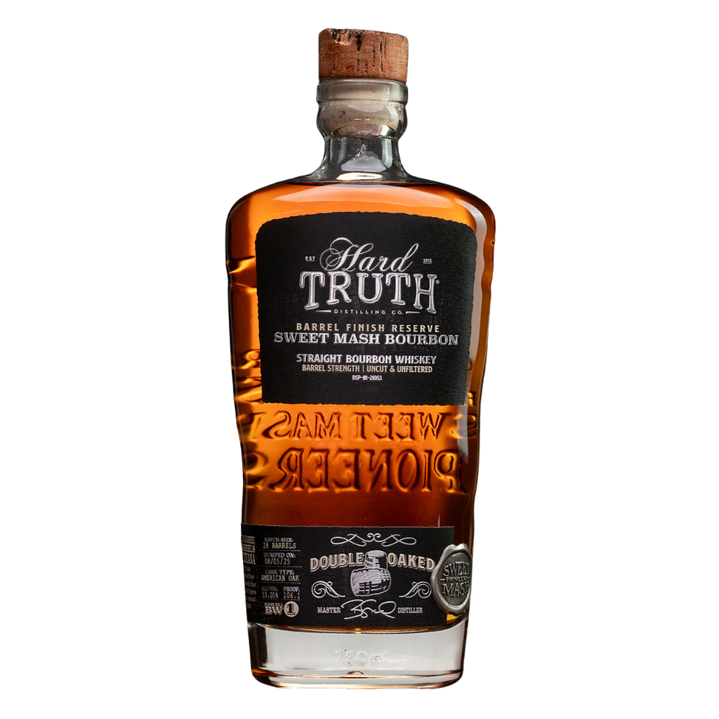 Hard Truth Double Oaked Sweet Mash Bourbon Whiskey 750ml - Whiskey - Dons  Liquors & Wine  Don's Liquors & Wine