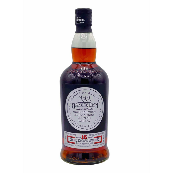 Hazelburn 15 Year Oloroso Cask Matured Single Malt Scotch Whisky