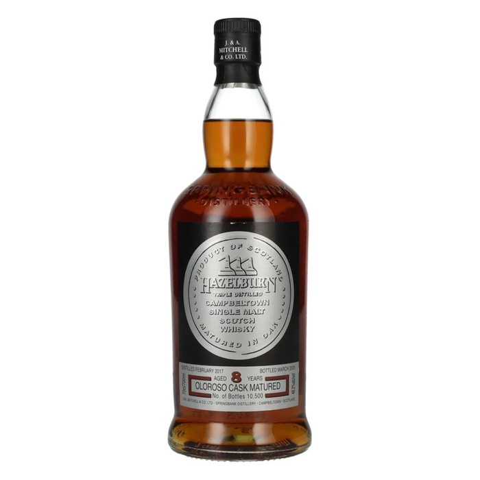 Hazelburn 8 Year Oloroso Cask Single Malt Scotch Whisky 700ml