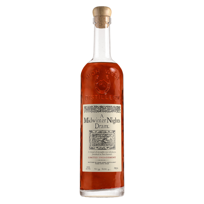 High West A Midwinter Night's Dram Rye Whiskey Act 13 750ml
