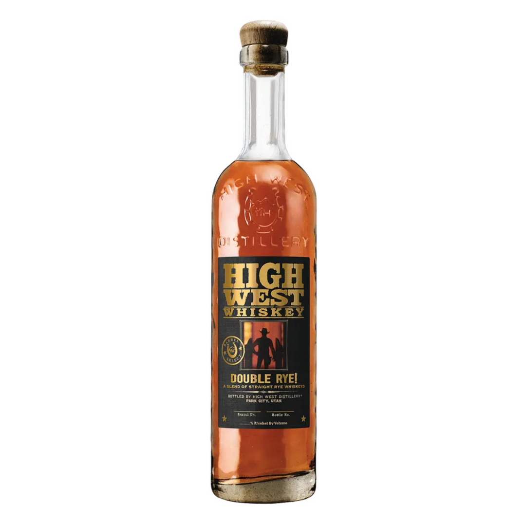 High West Double Rye Black Label Barrel Select Bourbon Whiskey 750ml ...