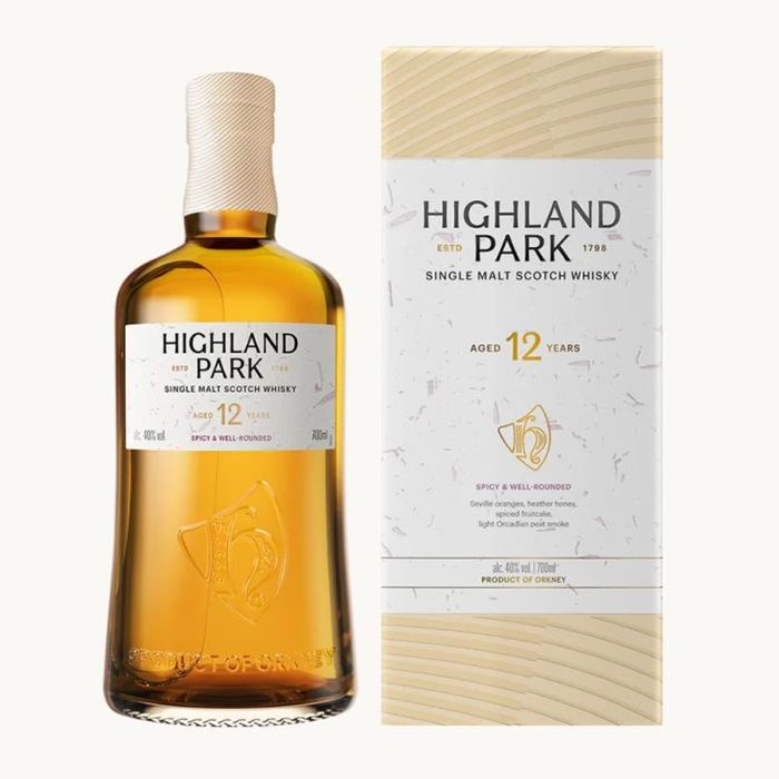 Highland Park 12 Year Single Malt Scotch Whisky 750ml