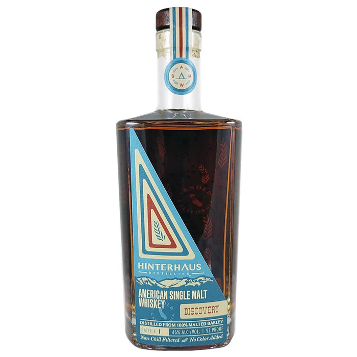 Hinterhaus American Single Malt Whiskey - Discovery - 92 Proof