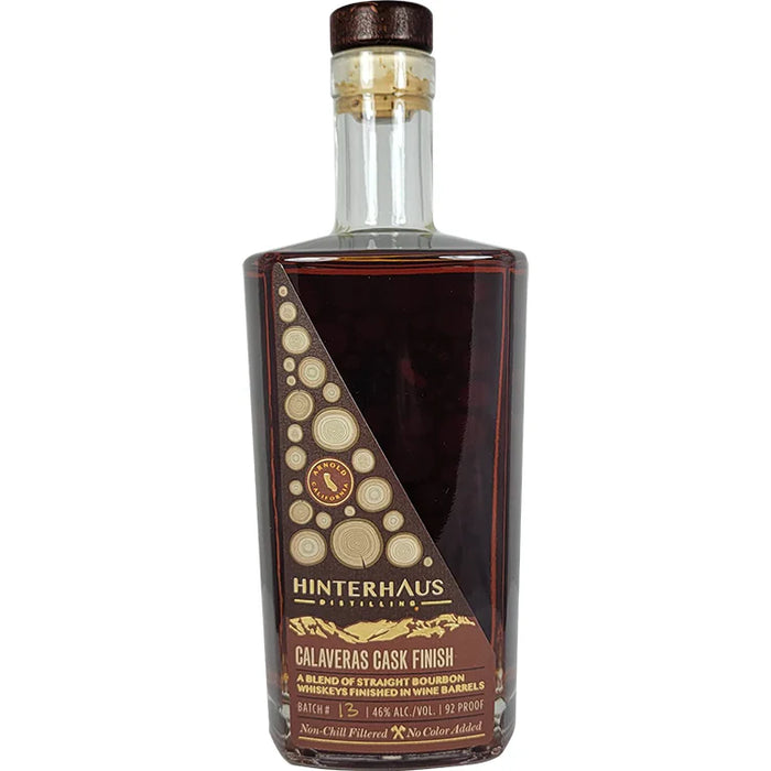 Hinterhaus Calaveras Cask Finish Bourbon - 92 Proof