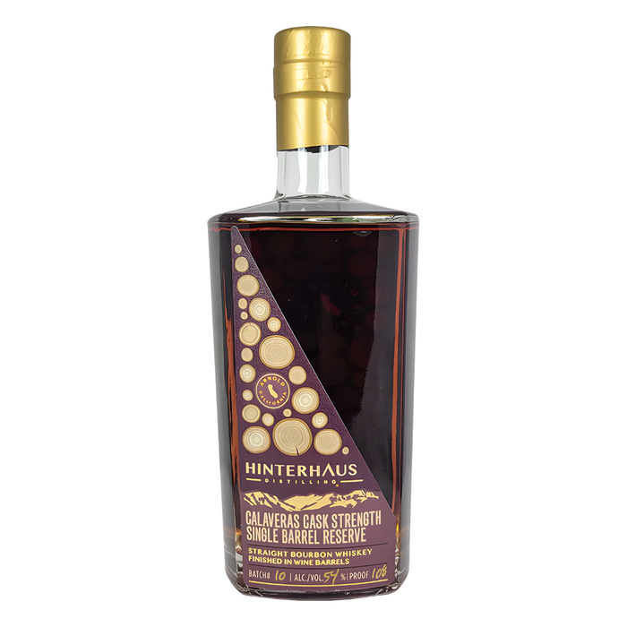 Hinterhaus Calaveras Cask Strength Single Barrel Reserve 750ml
