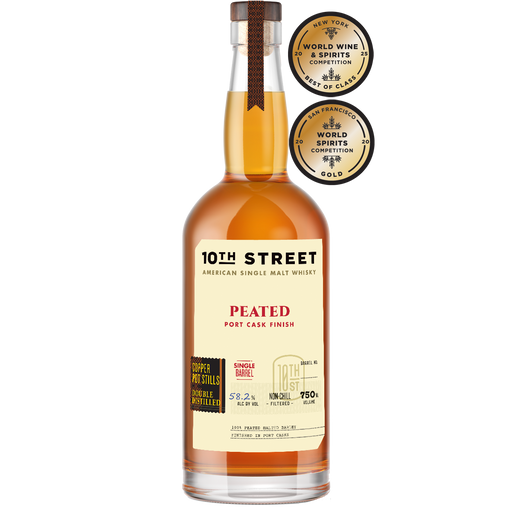 10th Street Peated Port Cask Finish 58.2