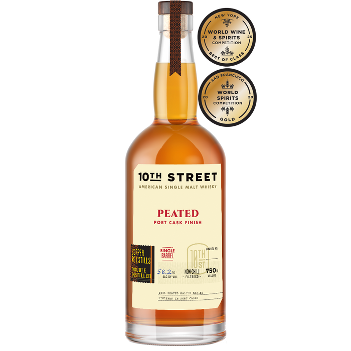 10th Street Peated Port Cask Finish 58.2