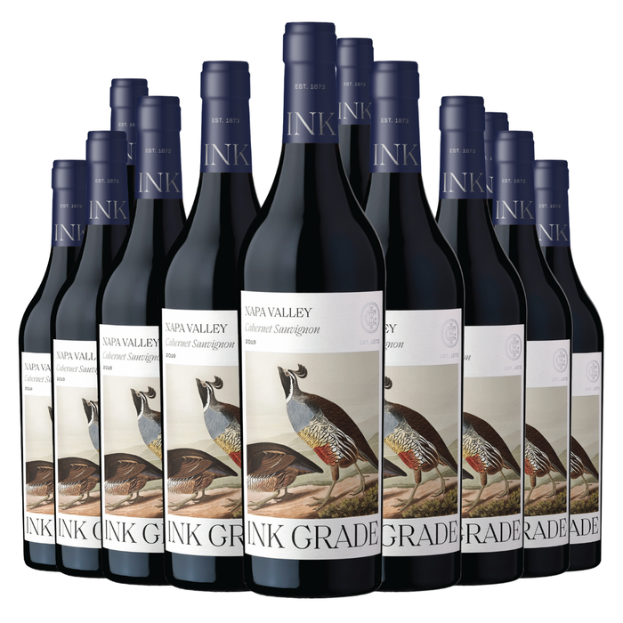 Ink Grade 2019 Cabernet Sauvignon Napa Valley 750ml 12 Bottle Case - Free Shipping