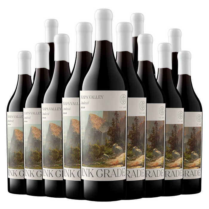 Ink Grade Napa Valley 2018 Andosol Red Field Blend 750ml 12 Bottle Case - Free Shipping