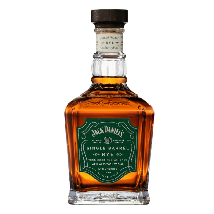 Jack Daniel's Single Barrel Rye Tennessee Whiskey 47% ABV 750ml