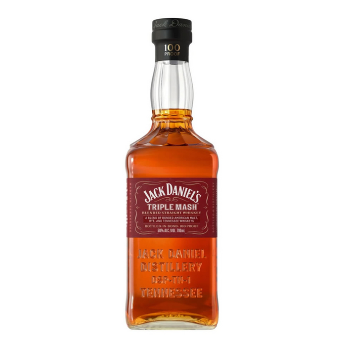 Jack Daniel's Triple Mash Bottled in Bond Straight Whiskey 100 Proof 700ml