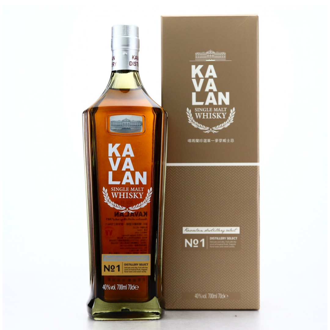 Kavalan Distillery Select No. 1 Single Malt Whisky 700ml - Whiskey