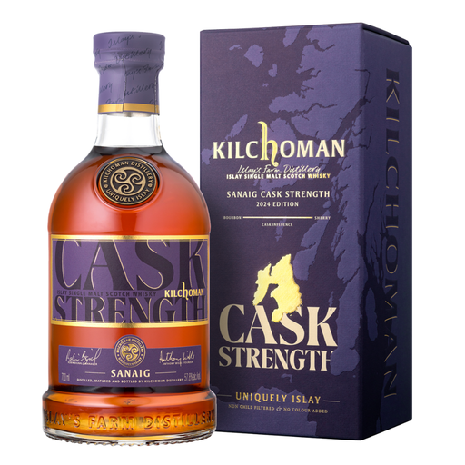 Kilchoman Sanaig Cask Strength Scotch Whisky 2024 Edition 700ml
