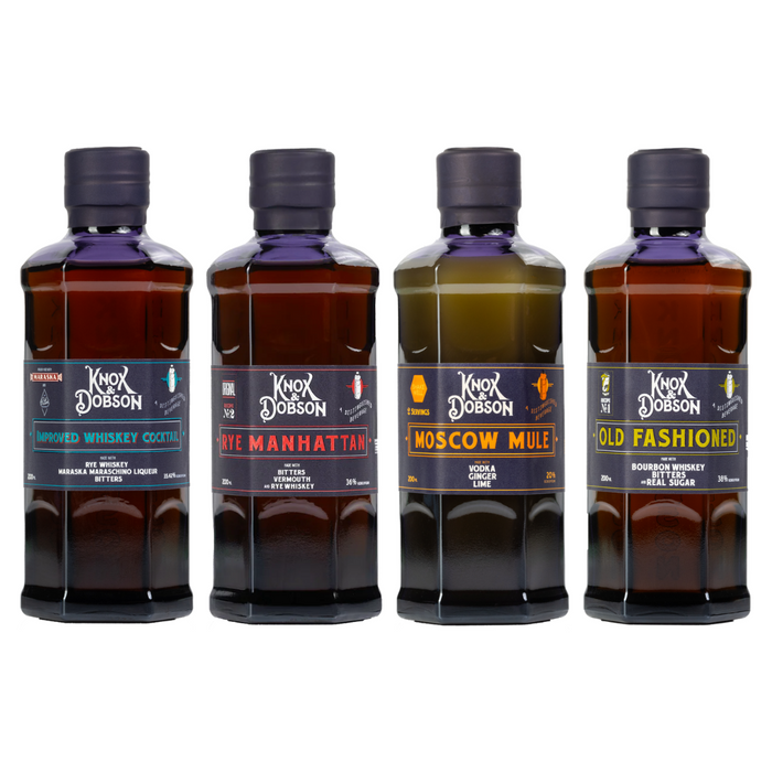 Knox & Dobson Cocktail 4 Pack