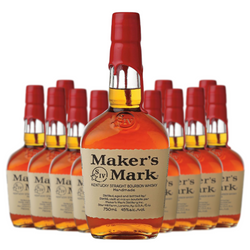 Maker's Mark Bourbon Whisky 12 Bottle Case