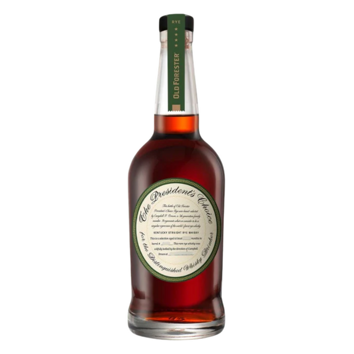 Old Forester President's Choice Straight Rye Whisky 700ml