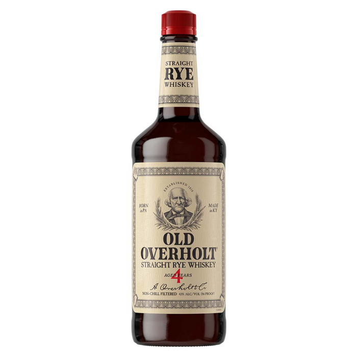 Old Overholt Straight Rye Whiskey 4 Yr 86
