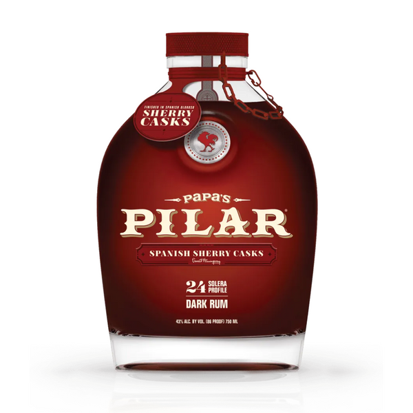 Papa's Pilar Dark Rum 24 Solera Profile Spanish Sherry Casks Limited Edition 86