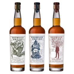 Redwood Empire Bourbon Whiskey 3 Bottle Combo