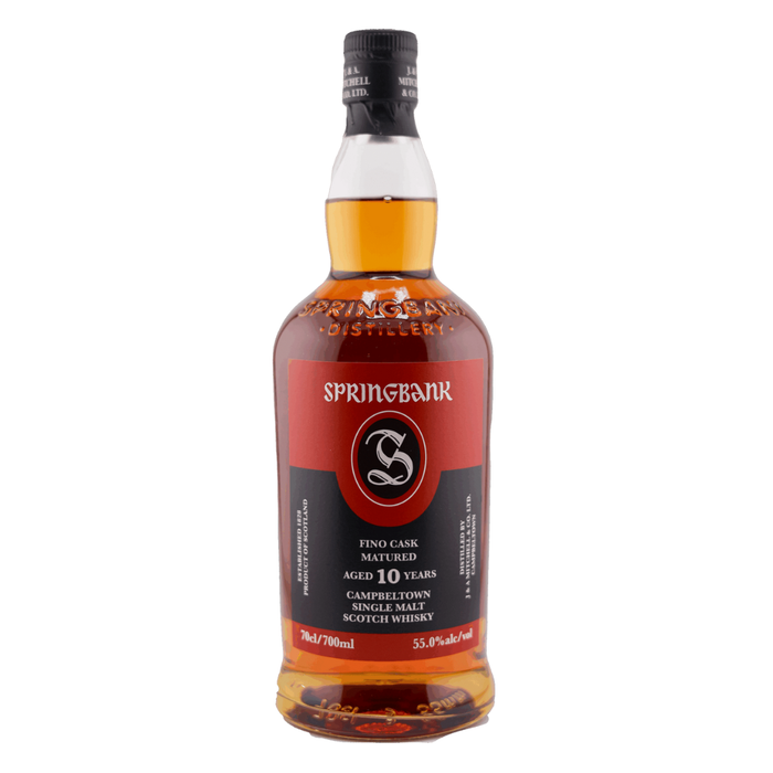 Springbank Fino Cask Matured 10 Year Scotch Whisky 110 Proof 700ml