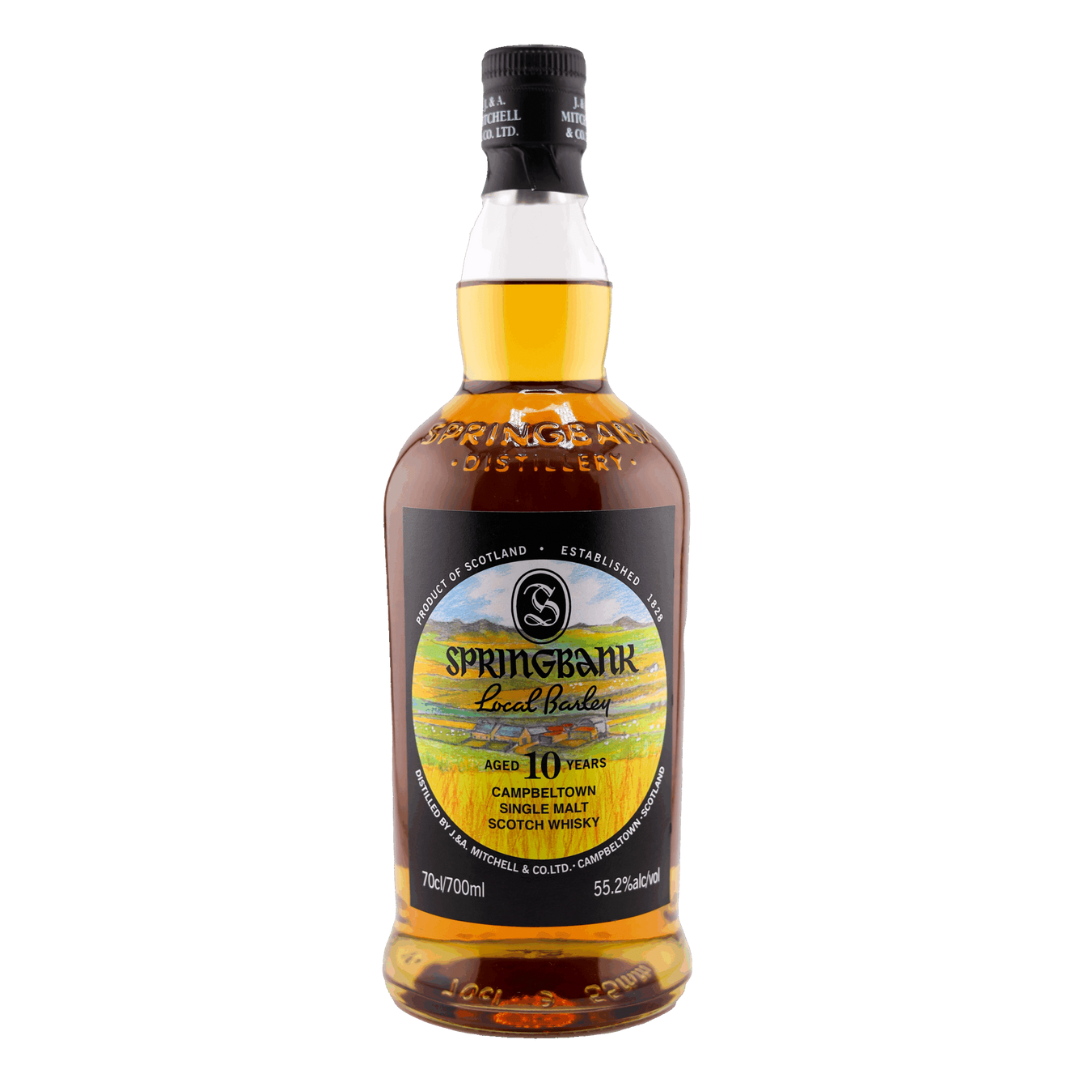 SPRINGBANK Local Barley 10年 700ml 55.2% Springbank Local Barley 10 Year Scotch Whisky 110 Proof 700ml