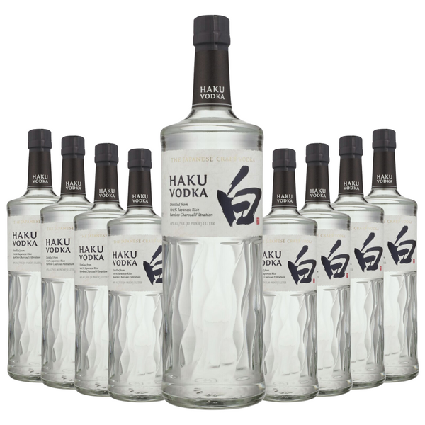 Suntory Haku Vodka 1L 9 Bottle Case