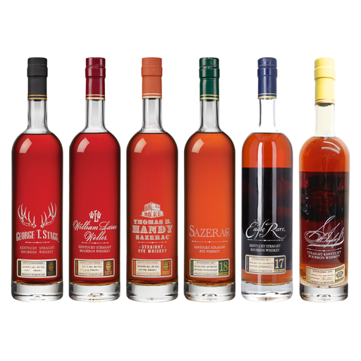 The 2025 Buffalo Trace Antique Collection BTAC + 6 Original Annual Release Letters 750ml 6 Bottle Case