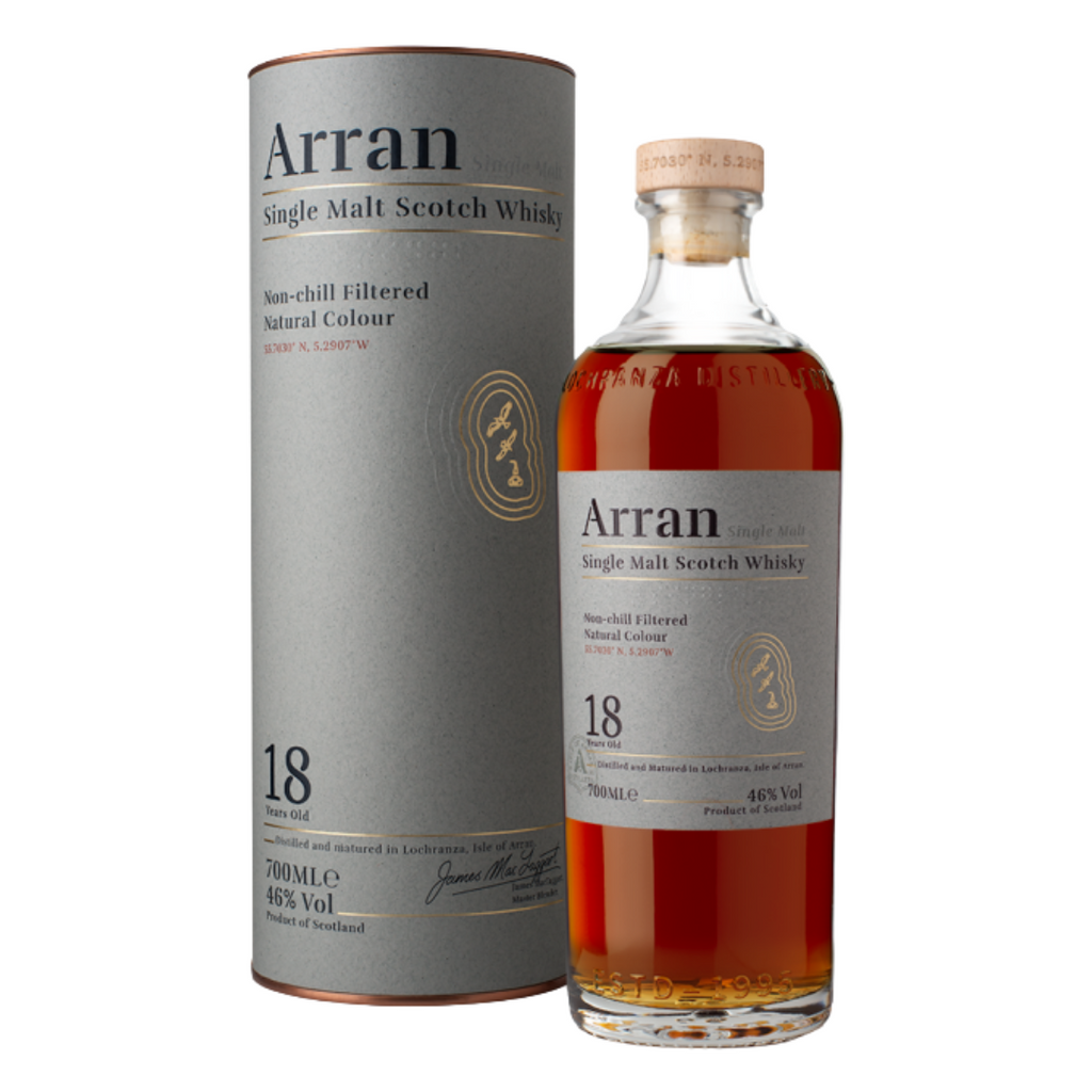 The Arran 18 Year Single Malt Scotch Whisky 700ml - Whiskey The Arran 18 Year Single Malt Scotch Whisky 700ml - Whiskey