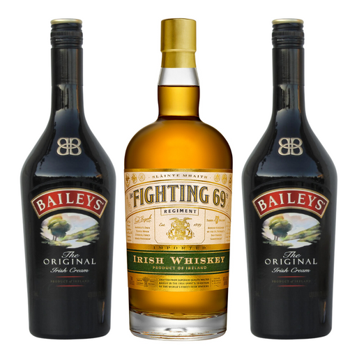 The Fighting 69th Irish Whiskey & Bailey's Original Irish Cream Liqueur 3  Bottle Bundle - Whiskey - Dons Liquors & Wine — Don's Liquors & Wine
